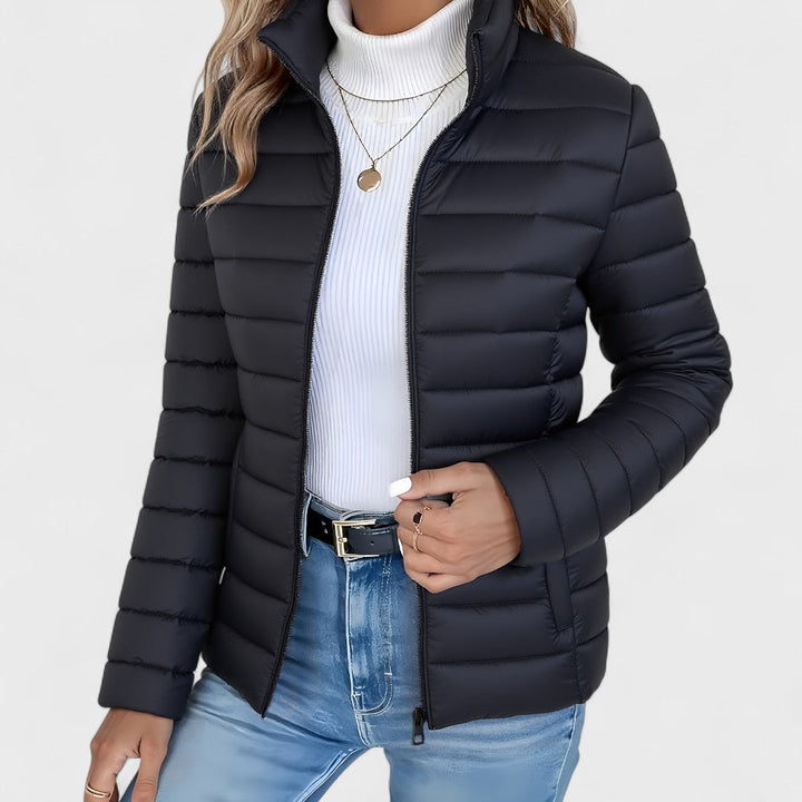 Gundvera | Damen Leichte Steppjacke Gefüttert - Sage - Image 8