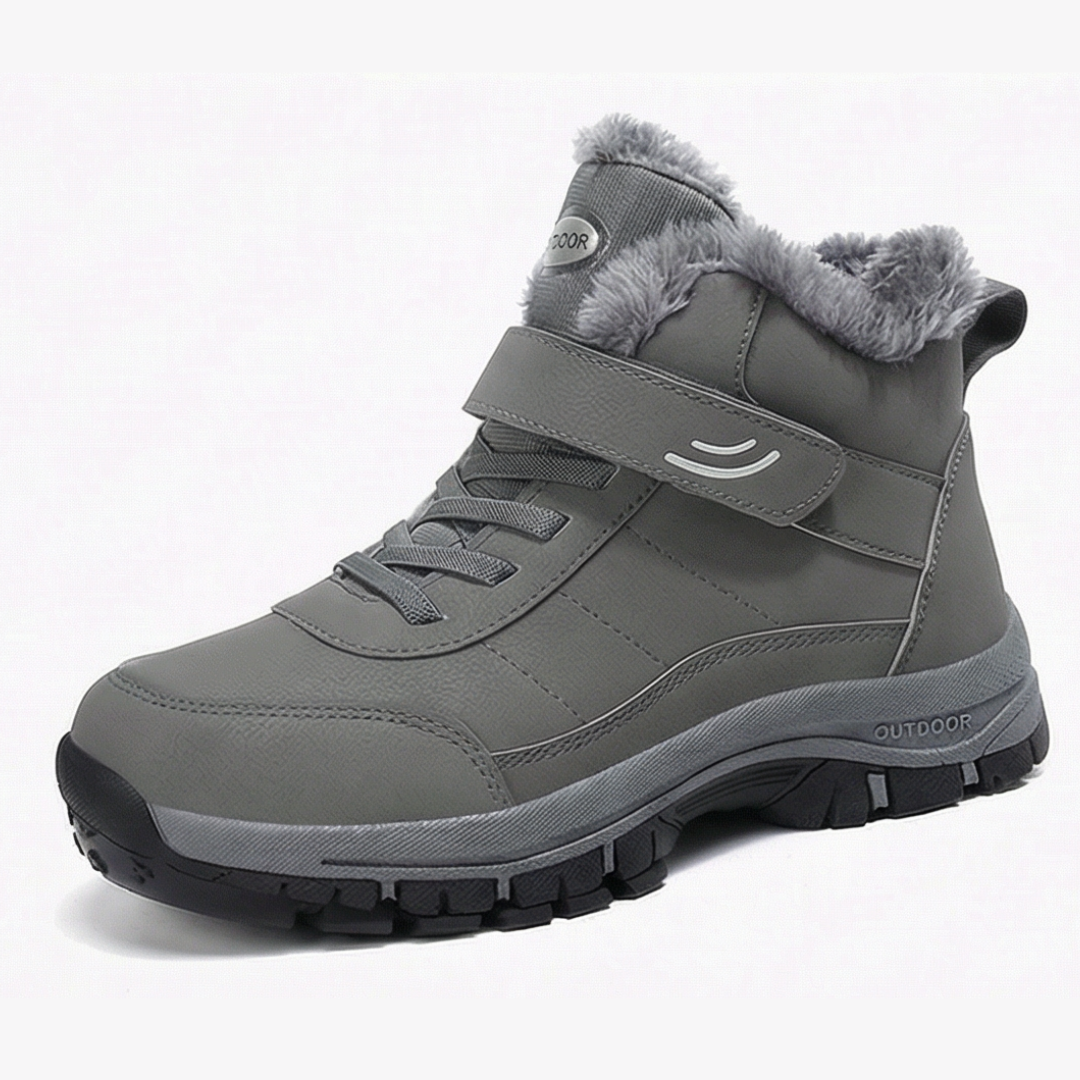 Halvena | Damen Wasserdichte Winterstiefel Gefüttert - Black - Image 12