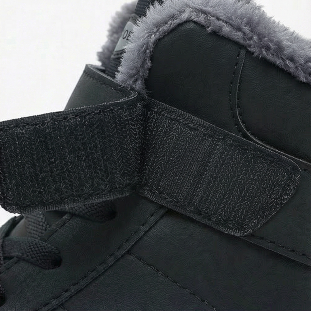 Halvena | Damen Wasserdichte Winterstiefel Gefüttert - Black - Image 8