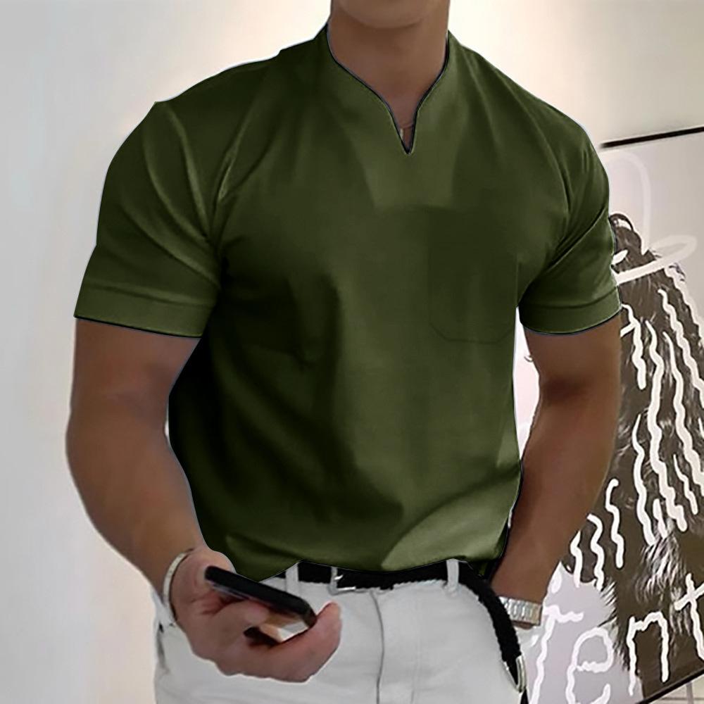 Heinrich | Herren Poloshirt Kurzarm - Purple - Image 3