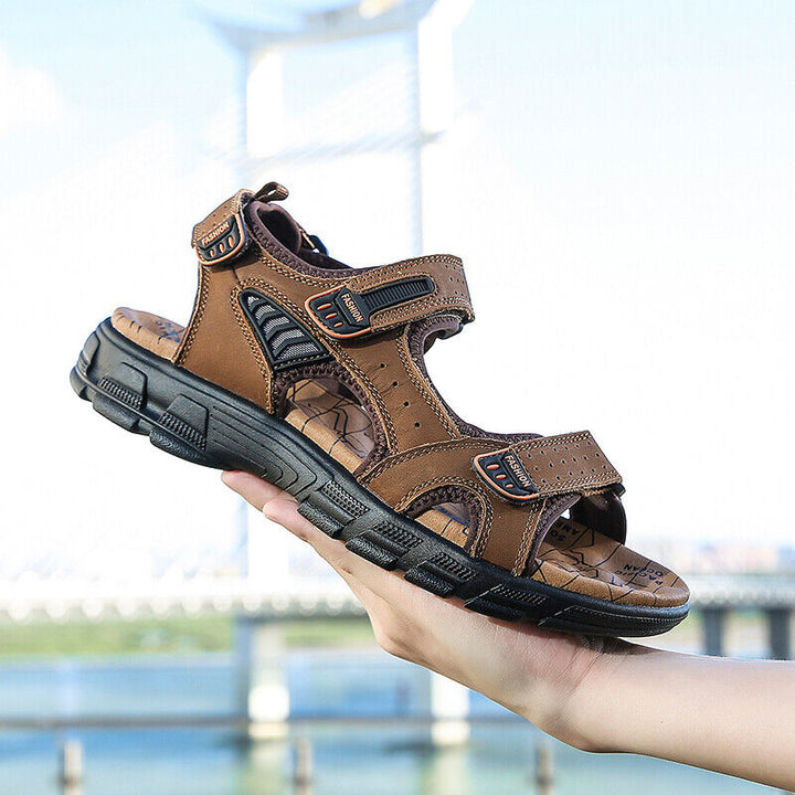 Diego | Herren Trekking Sandalen Klettverschluss Outdoor Sandalen
