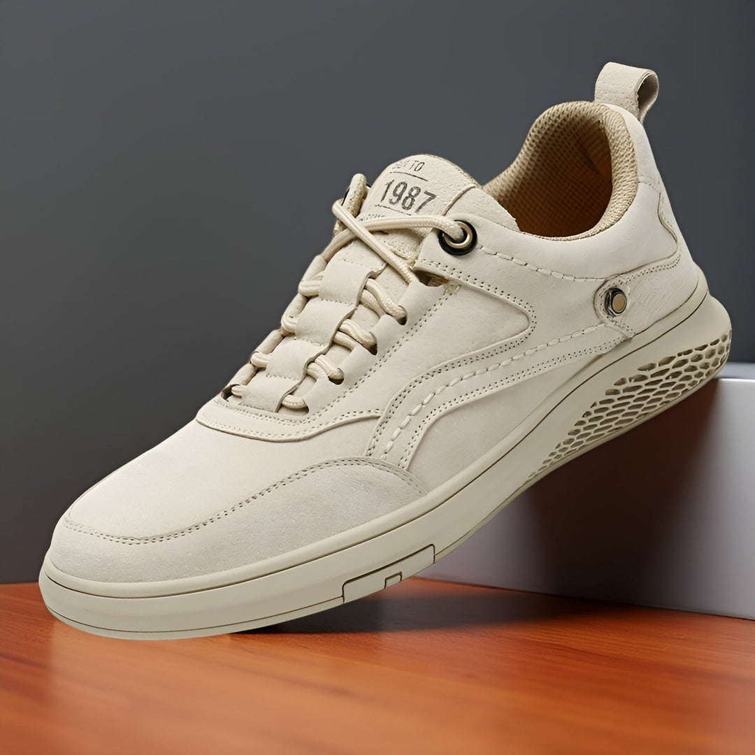Barton | Herren Wildleder Sneaker Schnürschuhe Casual