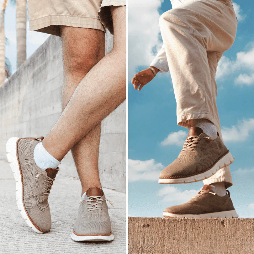 Jomel | Herren Mesh Sneaker Schnürer Leicht Atmungsaktiv Freizeitschuh