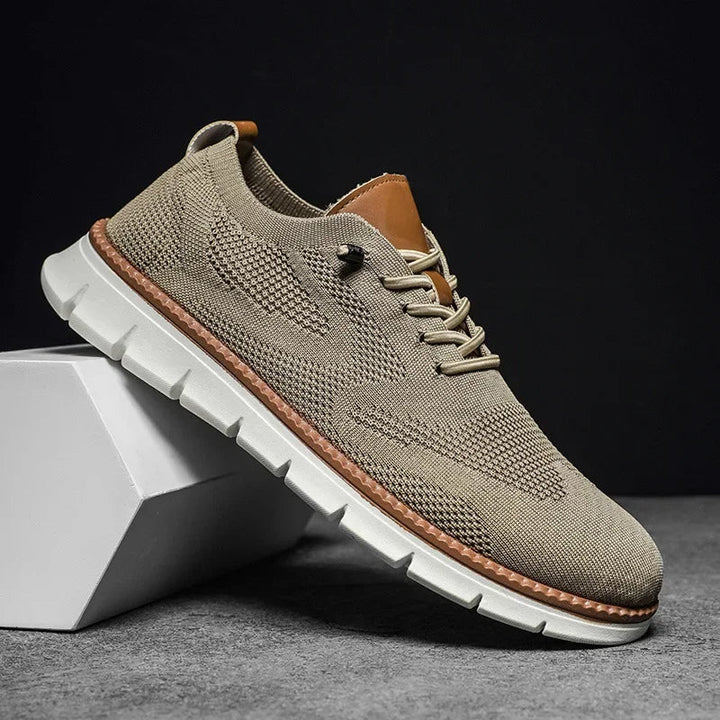 Jomel | Herren Mesh Sneaker Schnürer Leicht Atmungsaktiv Freizeitschuh