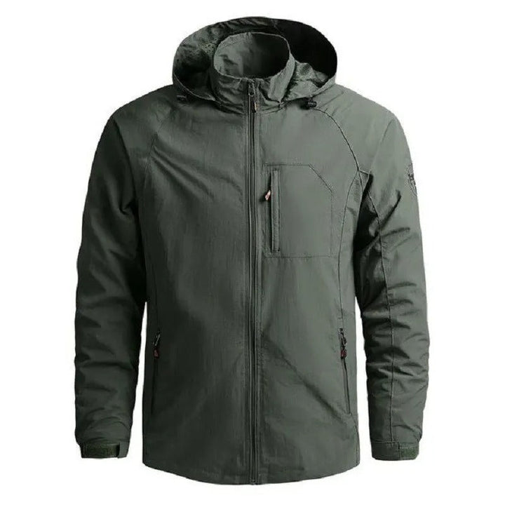Konstantin | Herren Cargo Jacke Übergangsjacke - Khaki - Image 4