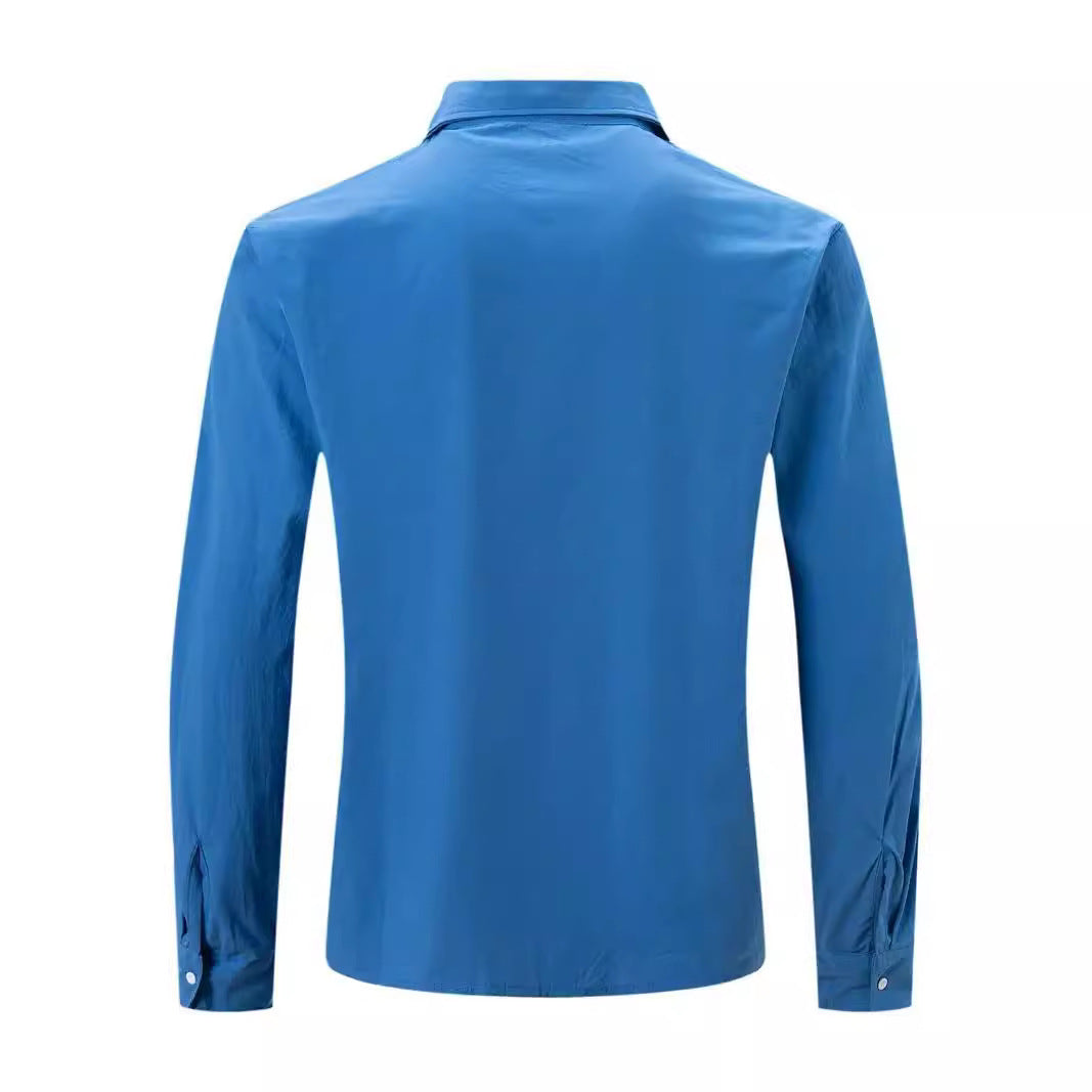 Konstantin | Herren Langarm Freizeithemd mit Kentkragen - White - Image 9