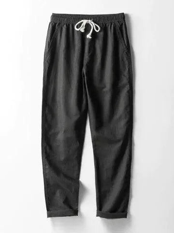 Nirdo | Herren Sommer Set Streifenhemd und Hose Freizeitset