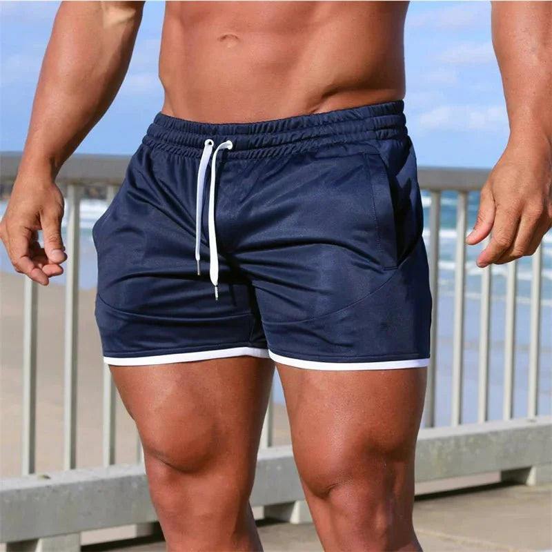 Leander | Herren Badehose Schnelltrocknend Shorts Schwarz - Black - Image 6