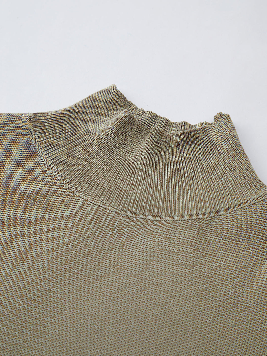 Zara | Damen Strick Pullunder schwarz, ärmellose Weste Rollkragen