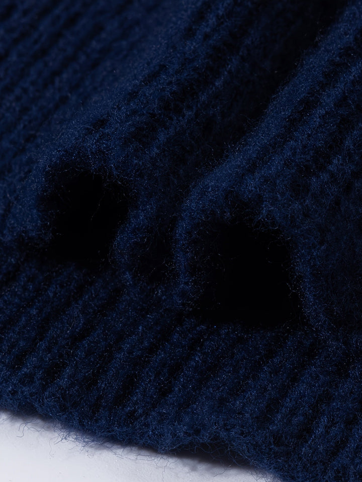 Leofwin | Herren Colorblock Strickpullover mit Rundhals - Image 11