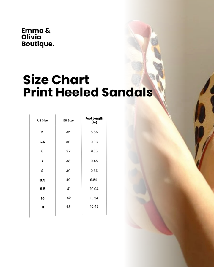 Leona | Damen Leopardenmuster Block Absatz Sandalette - Image 3