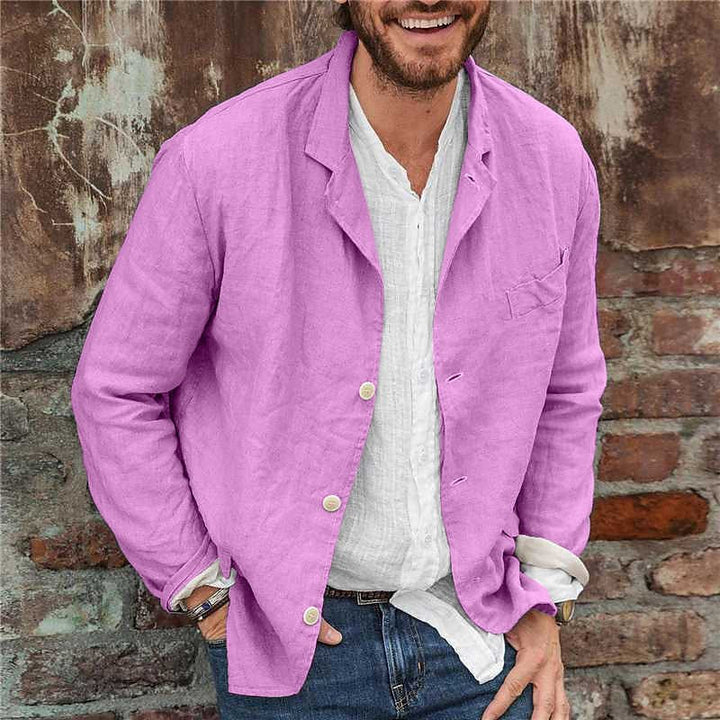 Leonhard | Herren Casual Sakko mit Zwei Knöpfen - Image 3