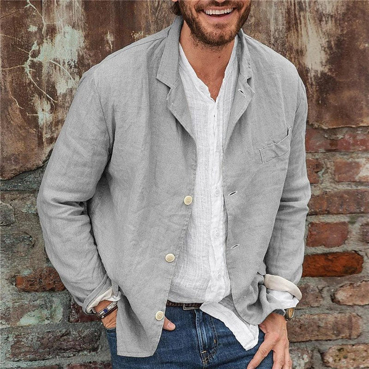 Leonhard | Herren Casual Sakko mit Zwei Knöpfen - Image 7