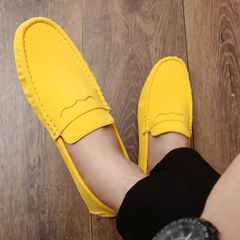 Leopold | Herren Grüne Loafer Schuhe - Green - Image 4