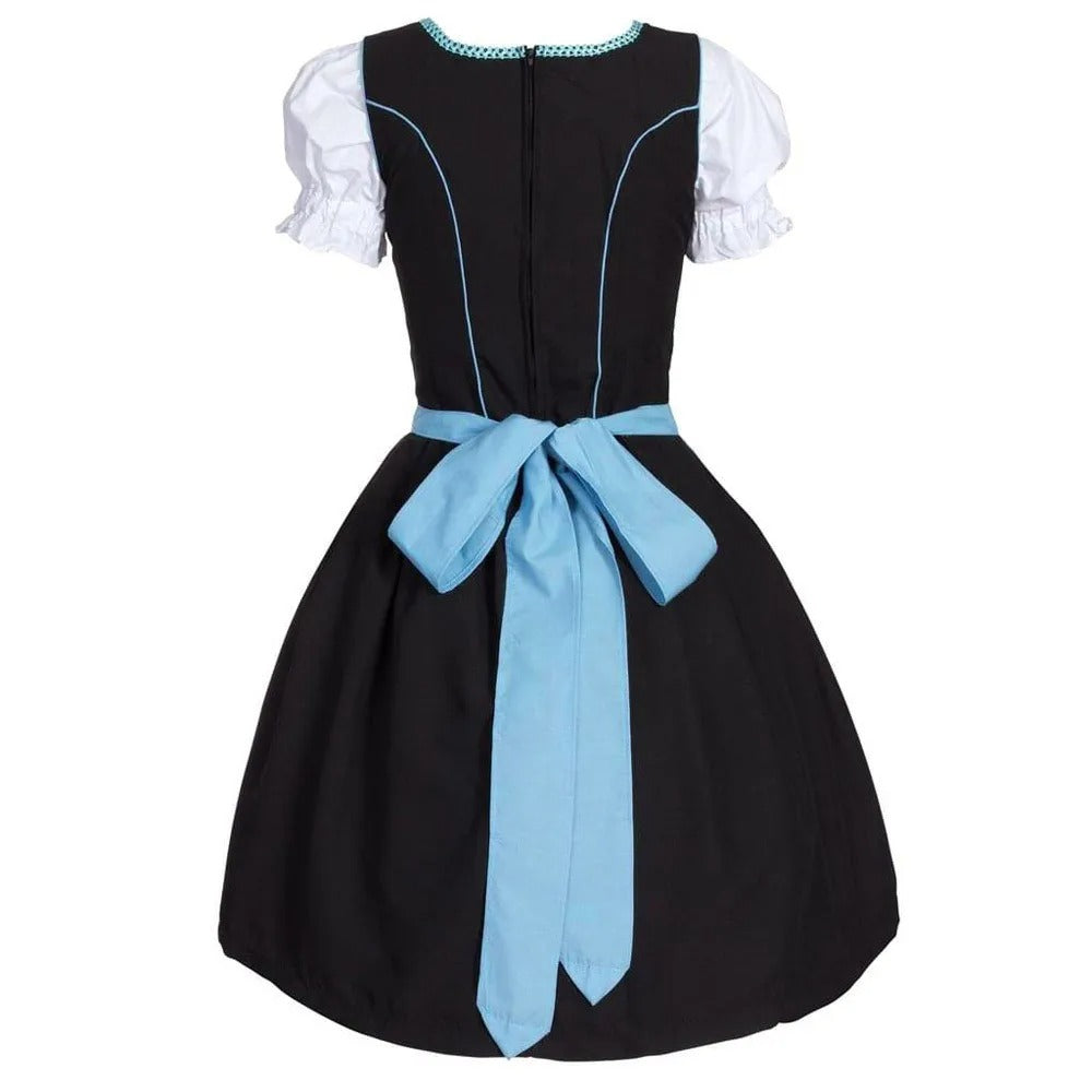 Lieselotte | Damen Dirndl Oktoberfest Kleid - Black - Image 1