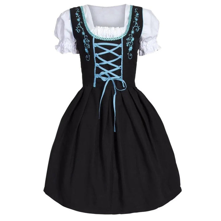 Lieselotte | Damen Dirndl Oktoberfest Kleid - Black - Image 2