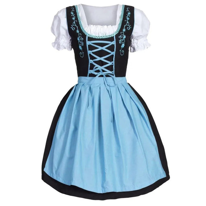 Lieselotte | Damen Dirndl Oktoberfest Kleid - Black - Image 3