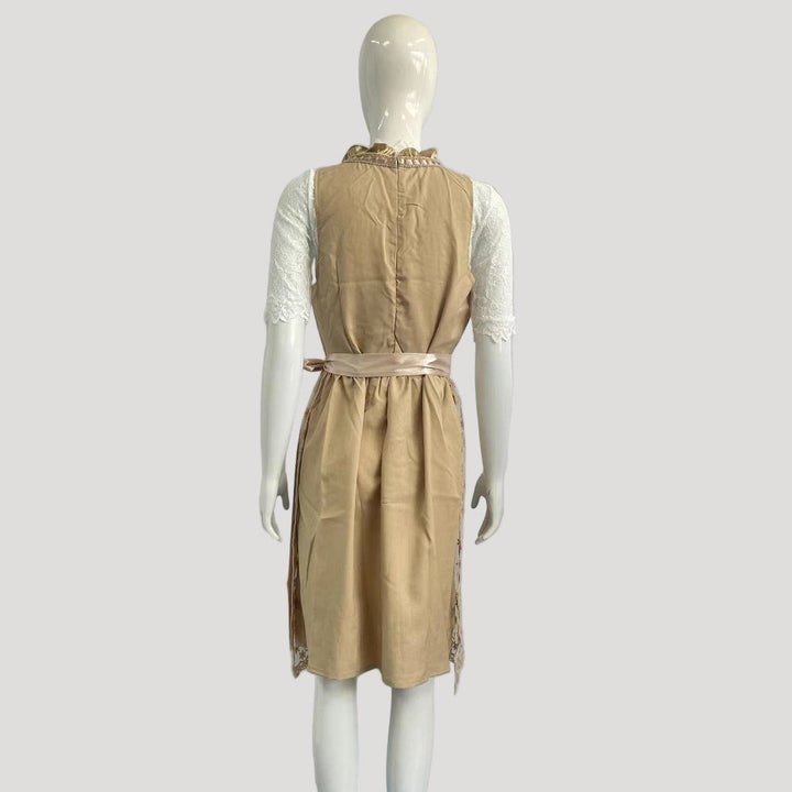 Lieselotte | Damen Dirndl Oktoberfest Tracht, 60 chars - Camel - Image 5