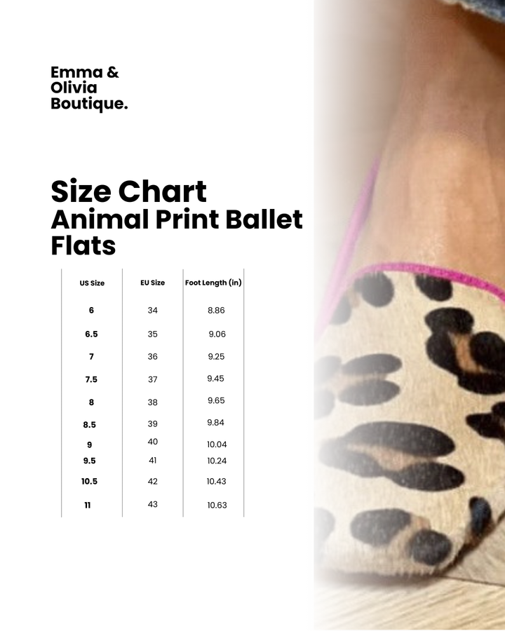 Liselotte | Damen Leopardenmuster Ballerinas - Brown - Image 4