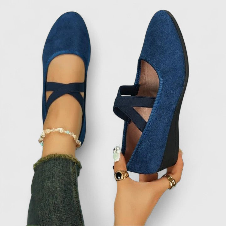 Liselotte | Damen Orthopädische Mary Jane Schuhe - Black - Image 2