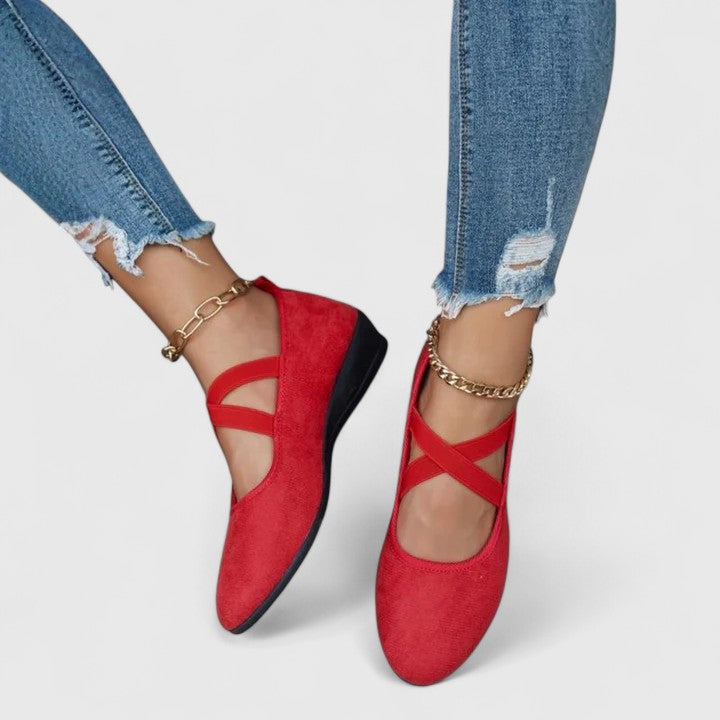 Liselotte | Damen Orthopädische Mary Jane Schuhe - Black - Image 4