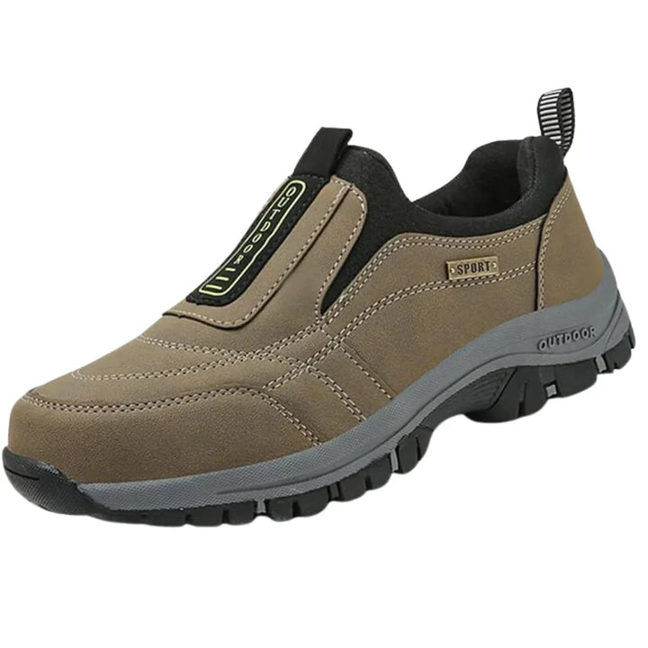 Angelo | Herren Slip-On Sneaker Outdoor Wanderschuhe ohne Schnürsenkel