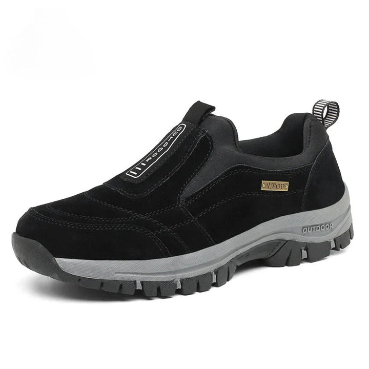 Angelo | Herren Slip-On Sneaker Outdoor Wanderschuhe ohne Schnürsenkel