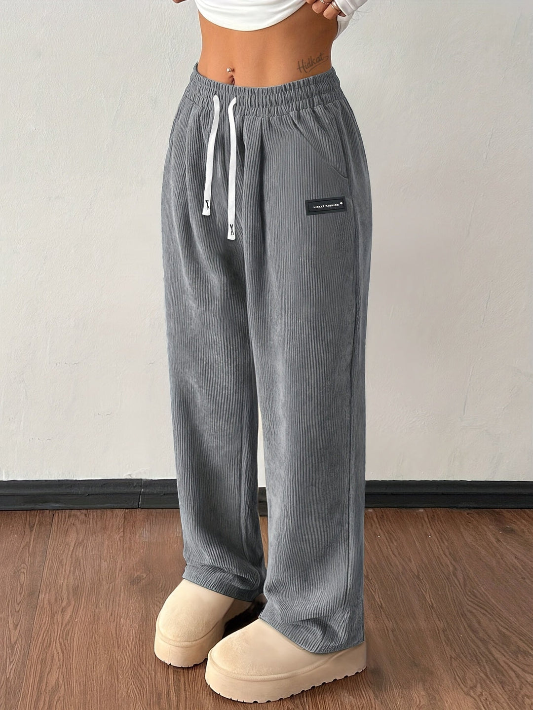 Tessa | Cordhose für Damen weites Bein und lässige Hose