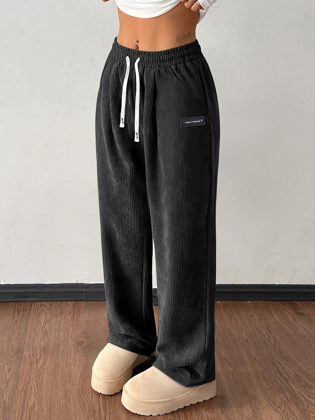 Tessa | Cordhose für Damen weites Bein und lässige Hose