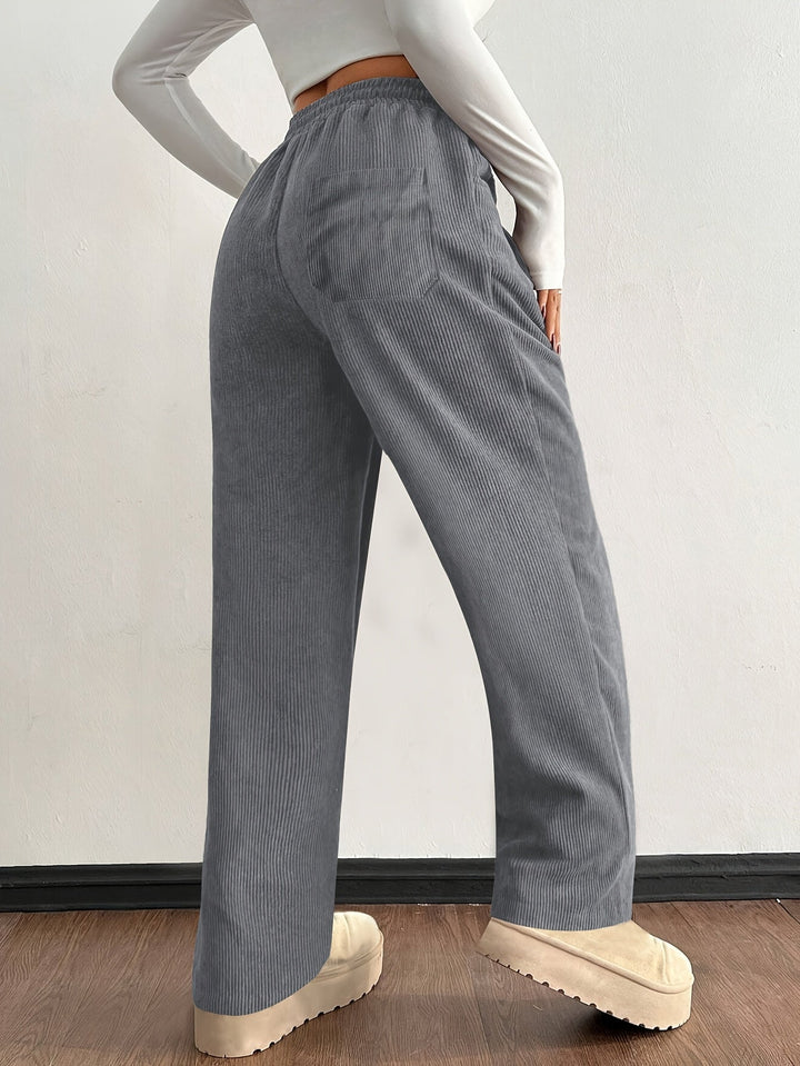 Tessa | Cordhose für Damen weites Bein und lässige Hose