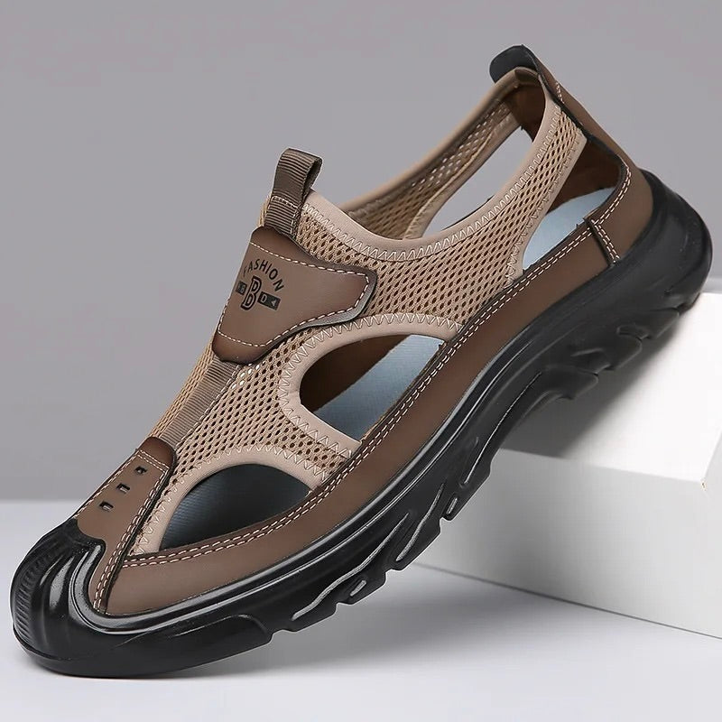 Kurt | Herren Outdoor Sandalen Geschlossene Zehenkappe Mesh Sommer