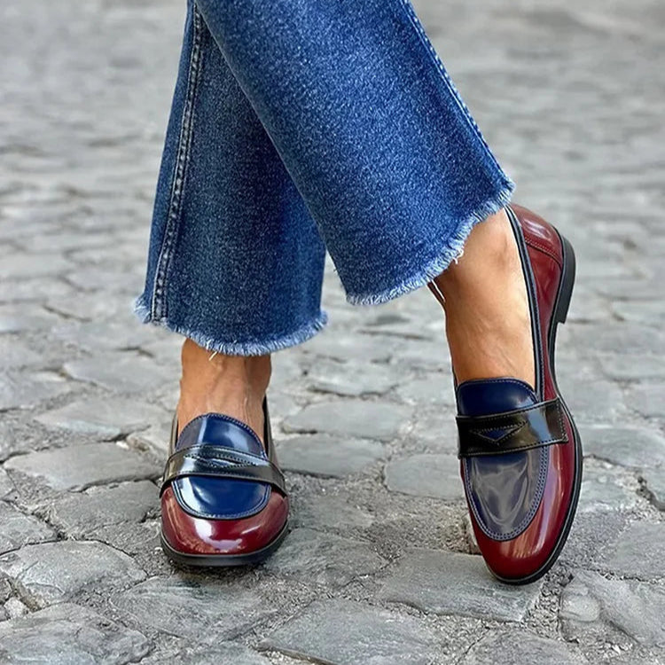 Marveld | Damen Mehrfarbiger Glänzender Slipper - Image 1