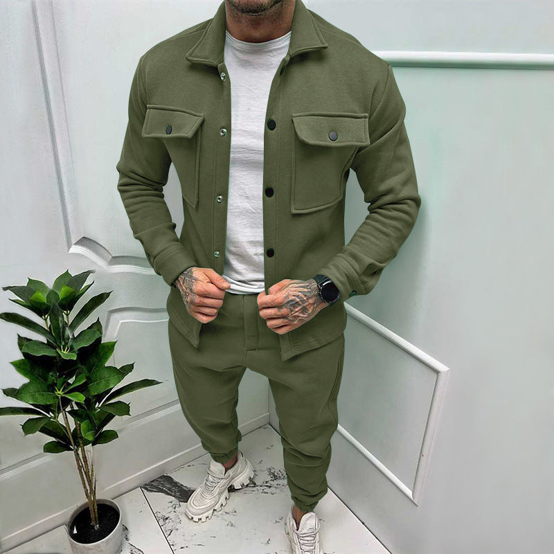 Matthias | Herren Zweiteiler Set Rot - Red - Image 8