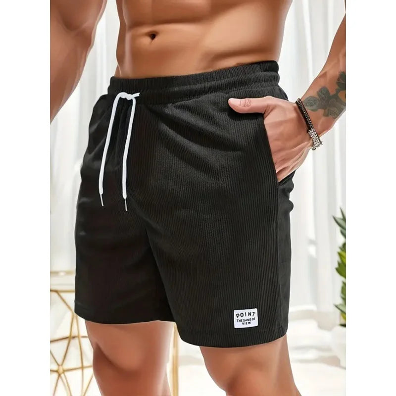 Maximilian | Herren Badeshorts mit Kordelzug - Blue - Image 2