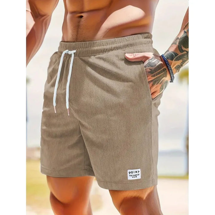 Maximilian | Herren Badeshorts mit Kordelzug - Blue - Image 5