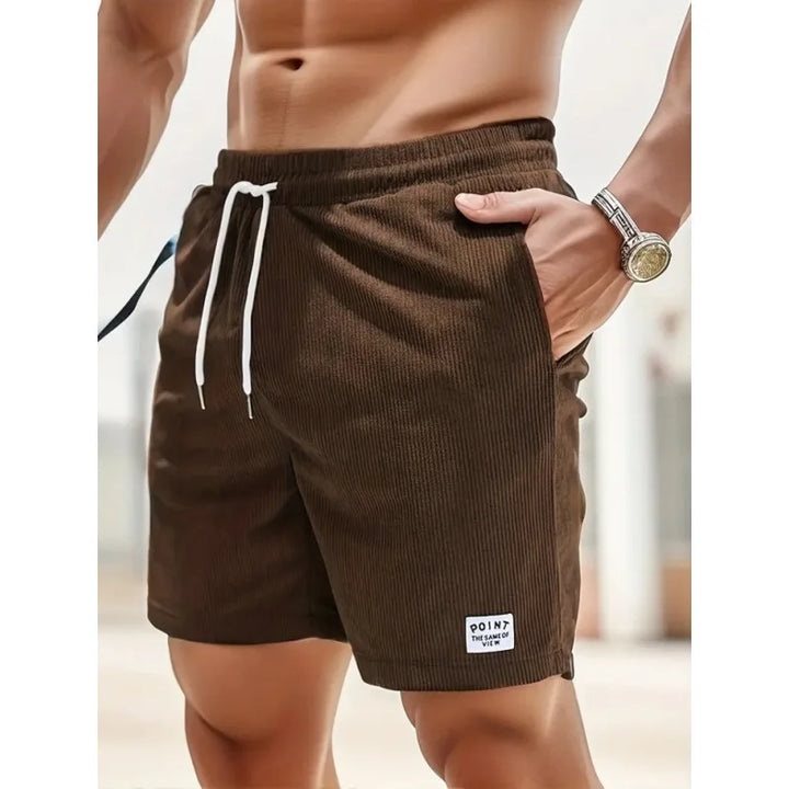 Maximilian | Herren Badeshorts mit Kordelzug - Blue - Image 8