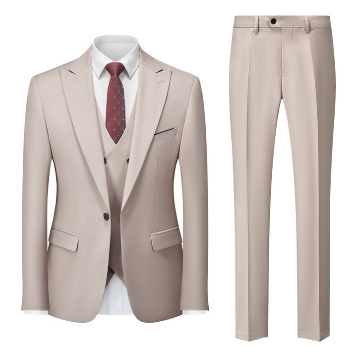 Maximilian | Herren Business Anzug Set Schwarz - Black - Image 11