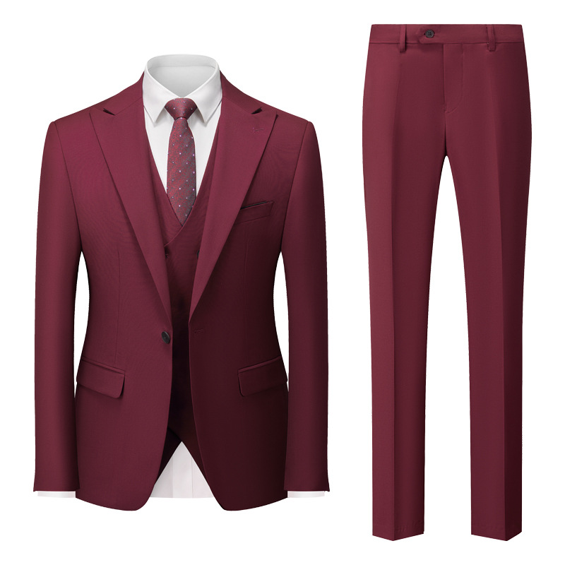 Maximilian | Herren Business Anzug Set Schwarz - Black - Image 5