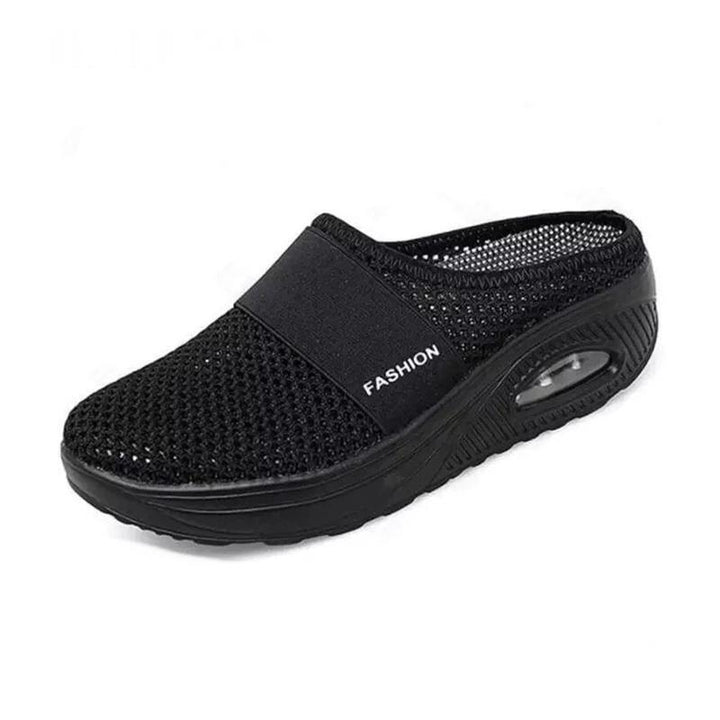 Meike | Damen Slip-On Sneaker mit Luftkissensohle - Pink - Image 10