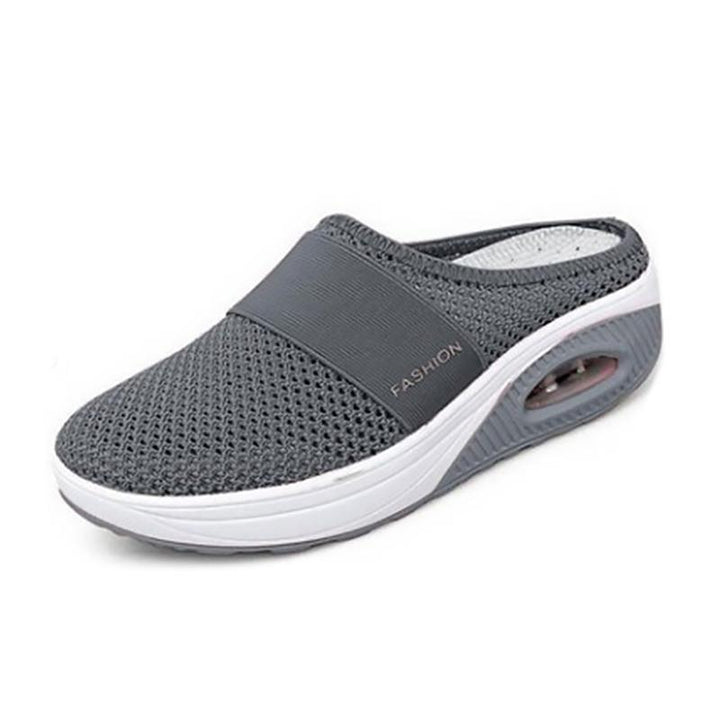 Meike | Damen Slip-On Sneaker mit Luftkissensohle - Pink - Image 14