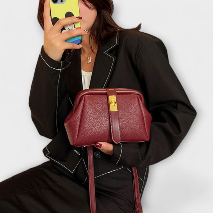 Mireille | Damen Mini Handtasche mit Drehverschluss - Image 11