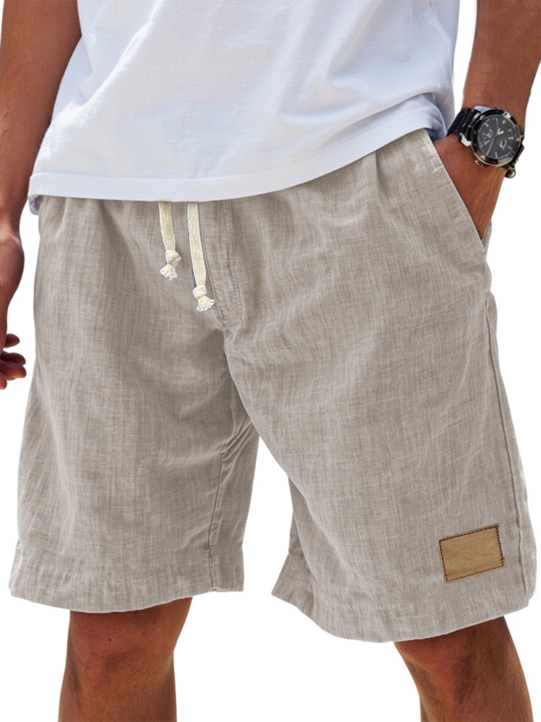 Bastian | Herren Bermuda Shorts mit Kordelzug
