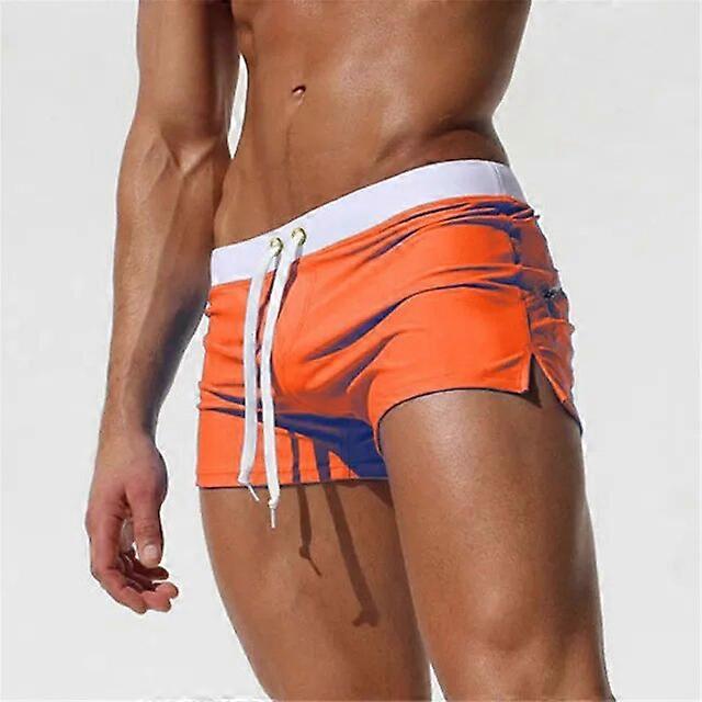 Niklas | Herren Kurze Slim Fit Badeshorts - White - Image 7