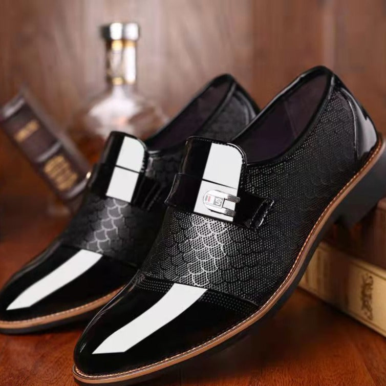 Norbert | Herren Business Loafer ohne Schnürsenkel - Black - Image 2