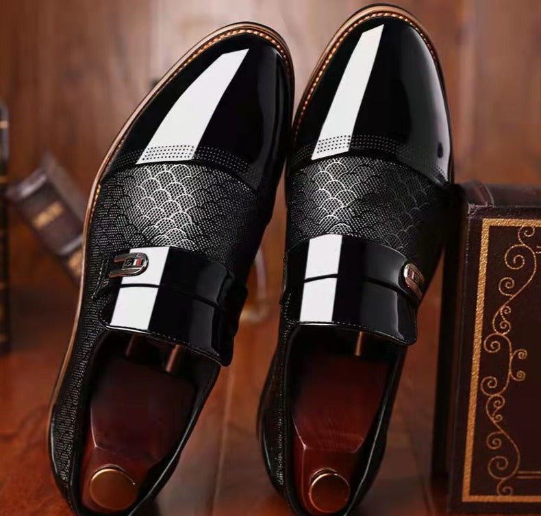 Norbert | Herren Business Loafer ohne Schnürsenkel - Black - Image 3