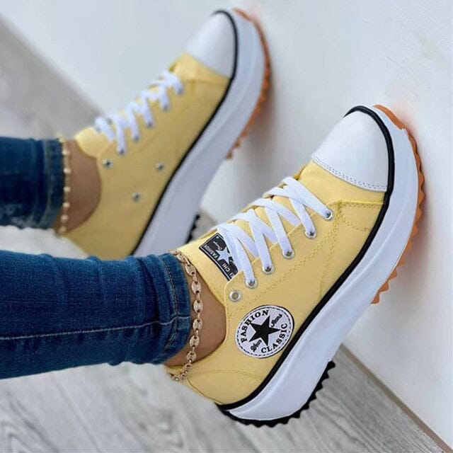 Luna | Damen Sneaker mit Plateausohle in verschiedenen Farben