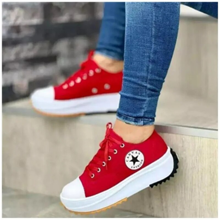 Luna | Damen Sneaker mit Plateausohle in verschiedenen Farben