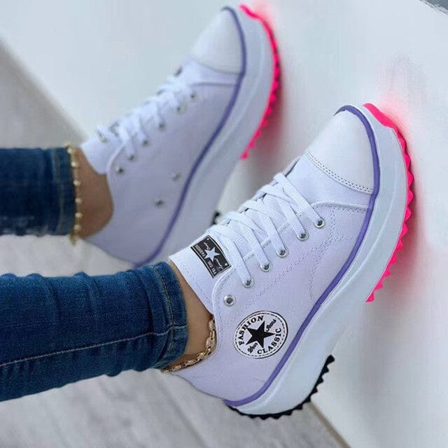 Luna | Damen Sneaker mit Plateausohle in verschiedenen Farben