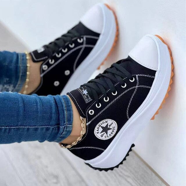 Luna | Damen Sneaker mit Plateausohle in verschiedenen Farben