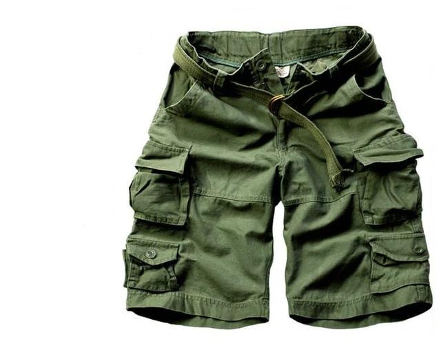 Lukas | Herren Cargo Shorts Camouflage Bermuda Kurze Hose Sommer